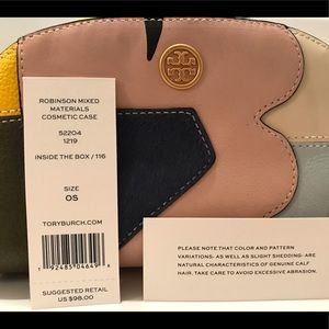 NWT Tory Burch Small Cosmetic Bag